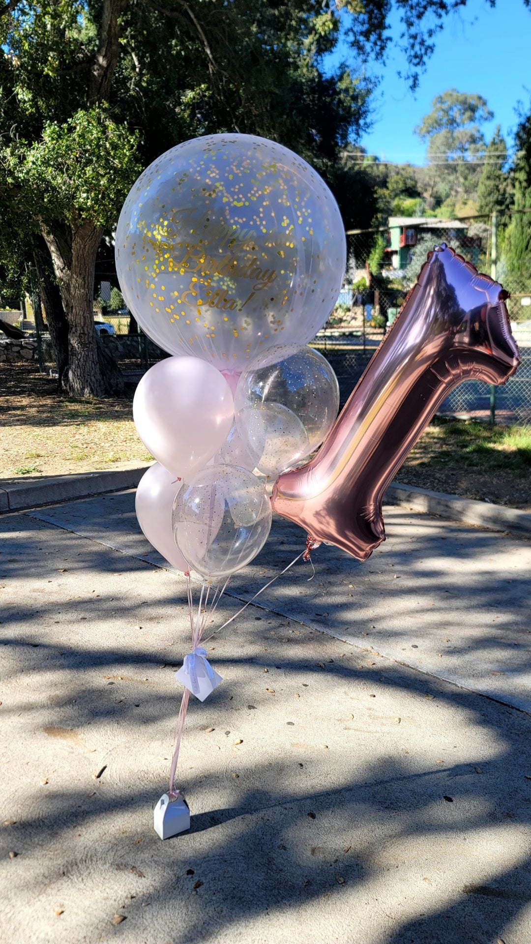 Happy 1st Birthday Balloon Bouquet