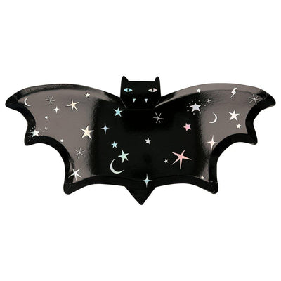 Sparkle Bat Plates (set of 8)