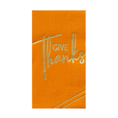 "Give Thanks" Guest Napkins