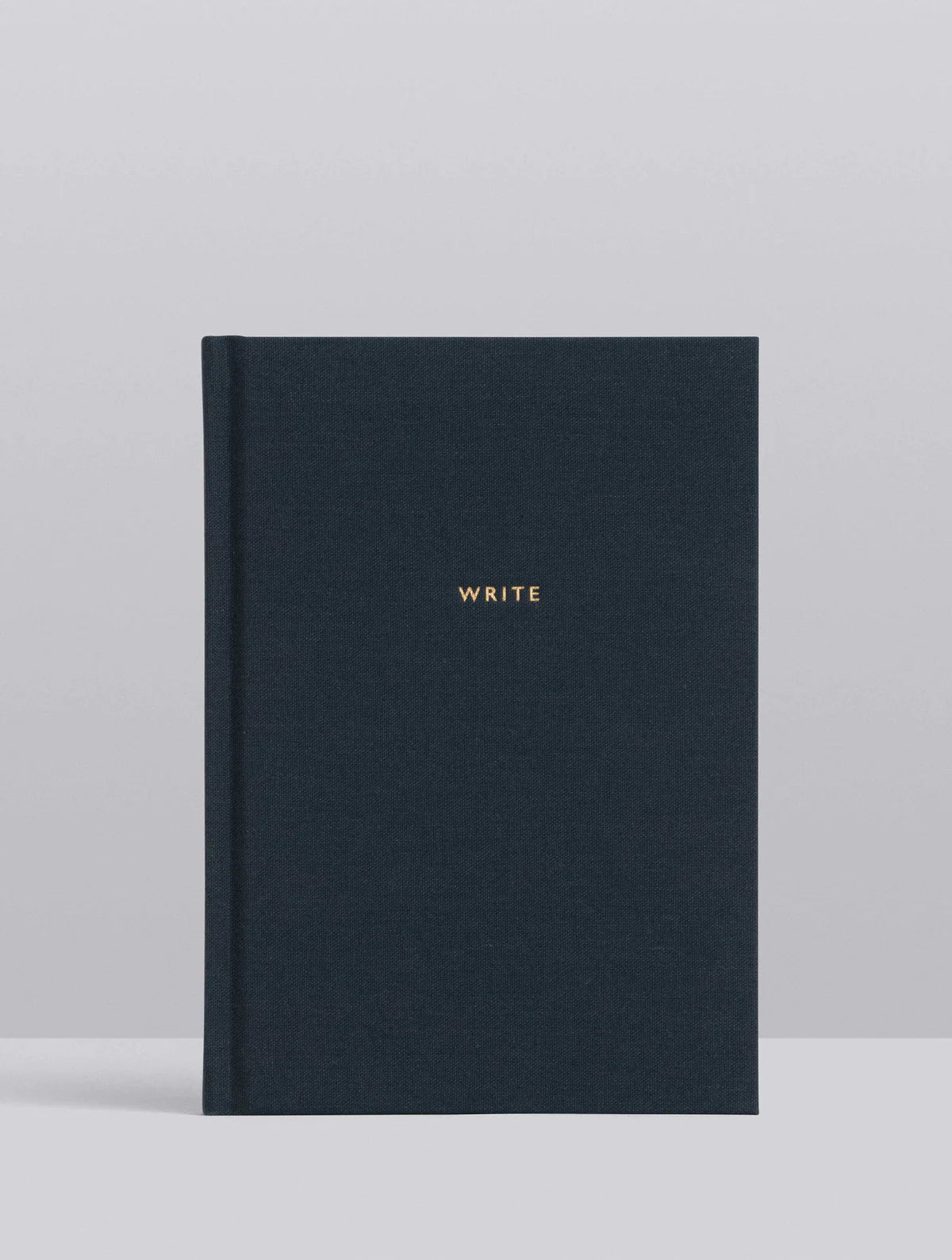 WRITE. LINED JOURNAL. BLUE