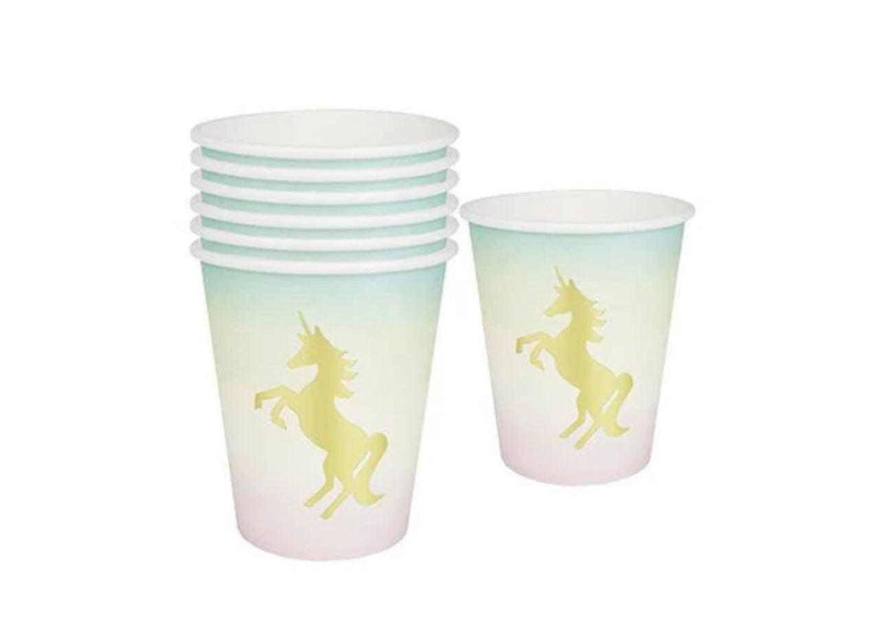 Unicorn Paper Cups – Belle Âme