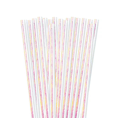 Iridescent Straws