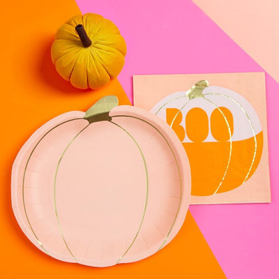 Assorted Pumpkin Lunch Plates